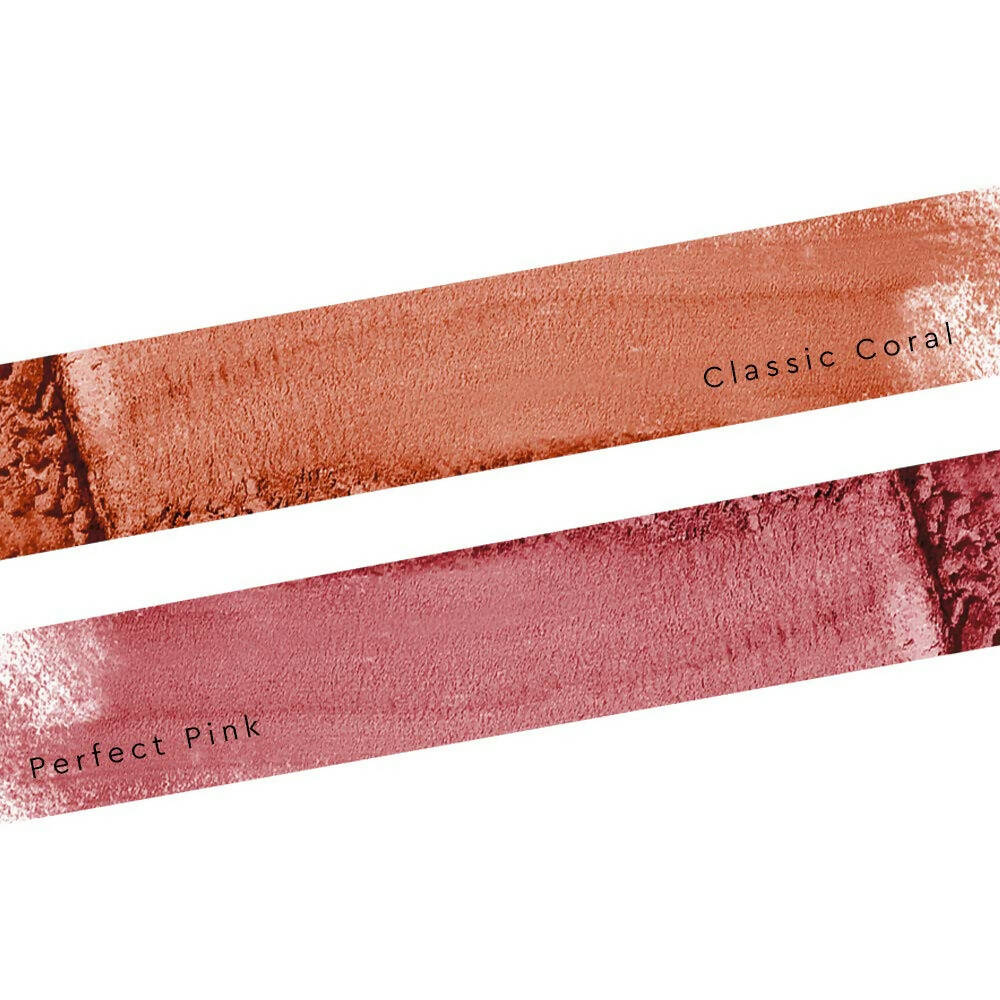 Kiro Glow-On Blush Duo - Classic Coral & Perfect Pink | Grocsy