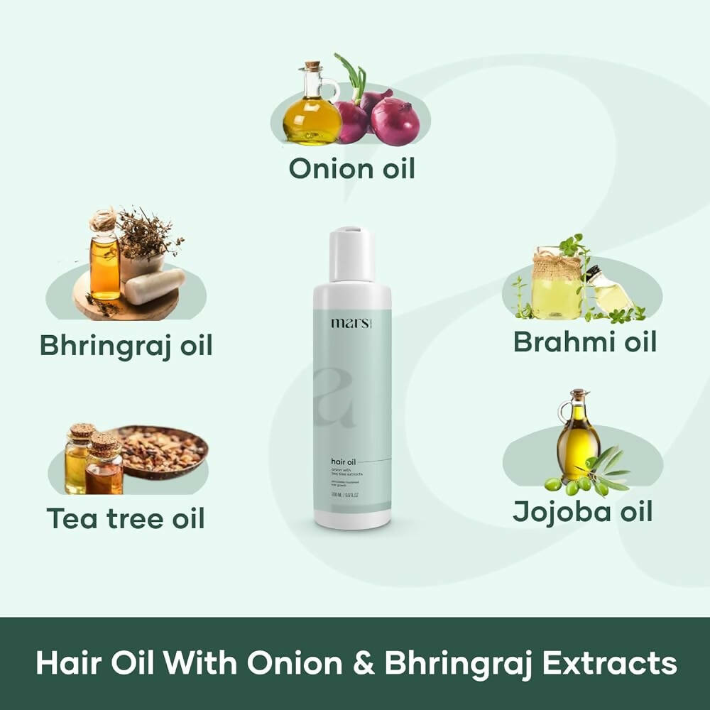 Mars by GHC Hair Oil With Onion & Bhringraj | Grocsy