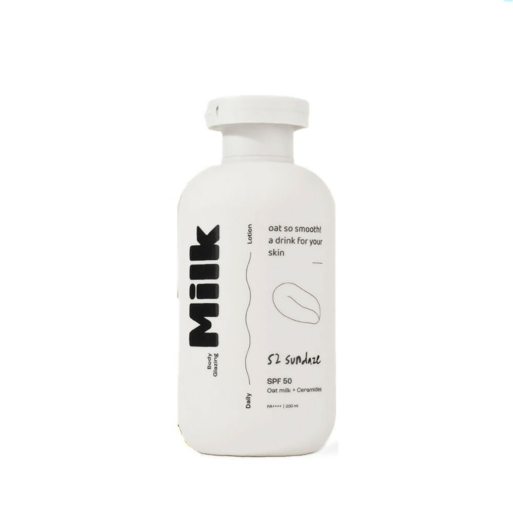 52 Sundaze SPF50 Body Glazing Milk with Oat Milk & Ceramides | Grocsy