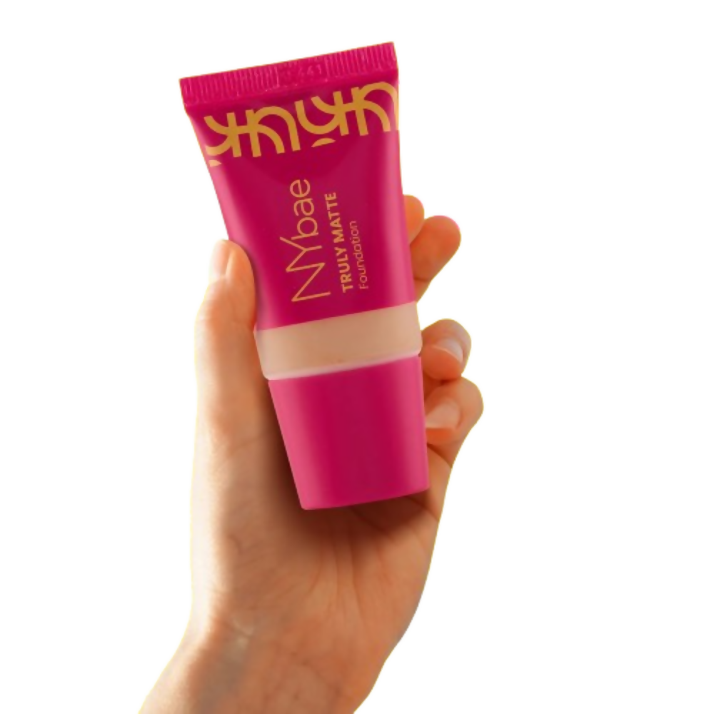 NY Bae Truly Matte Foundation - Almond 318 | Grocsy