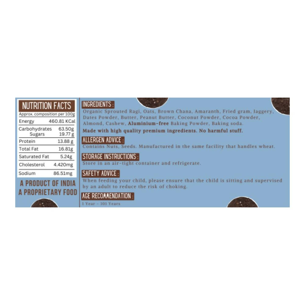 TummyFriendly Foods Oats & Chocolate Millet Cookies | Grocsy