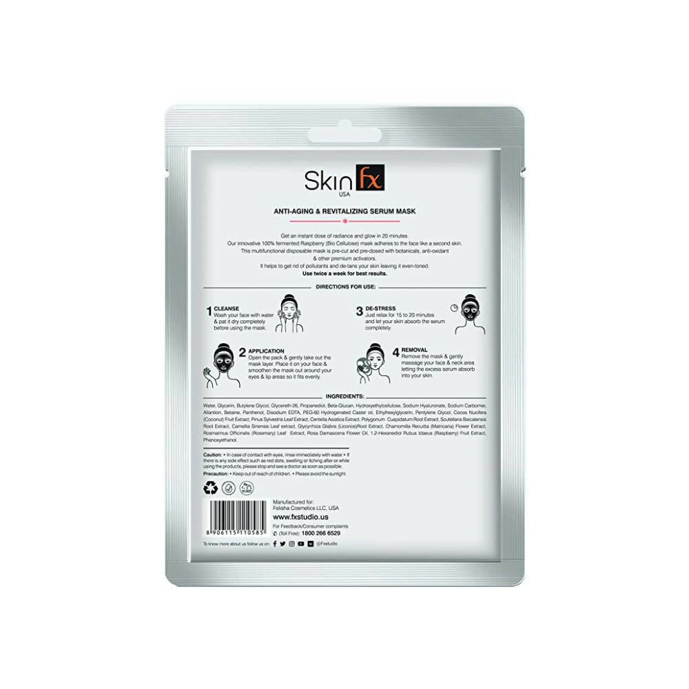Skin Fx Anti-Aging & Revitalizing Serum Mask | Grocsy