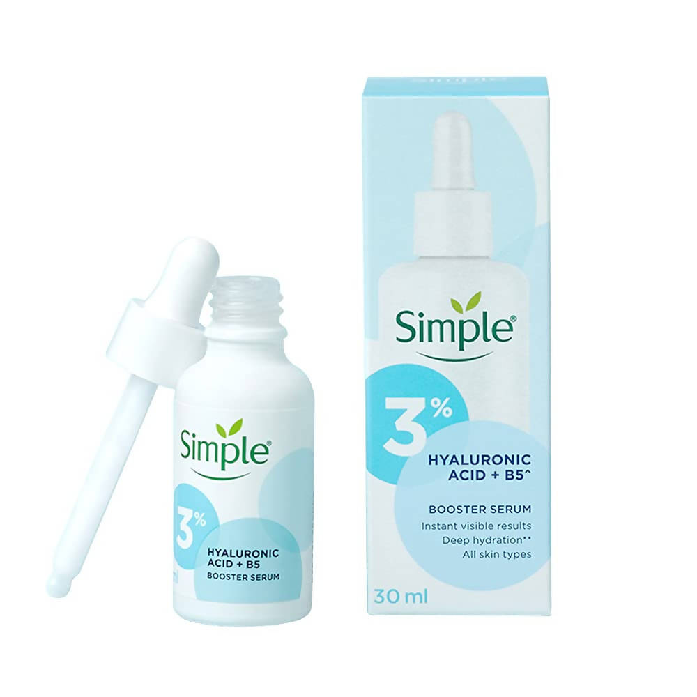 Simple 3% Hyaluronic Acid + B5 Booster Serum | Grocsy