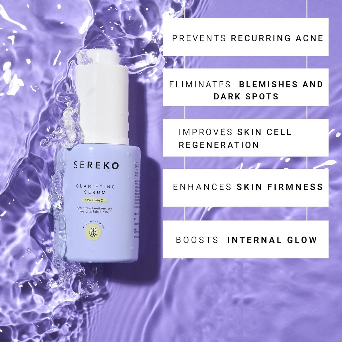 Sereko 50X Vitamin C Face Serum for Glowing & Brightening Skin | Grocsy