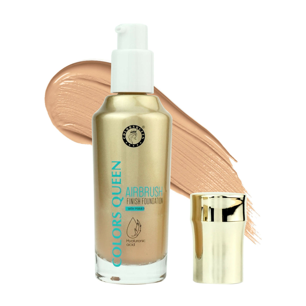 Colors Queen Airbrush Foundation With Primer - Rose Blush | Grocsy