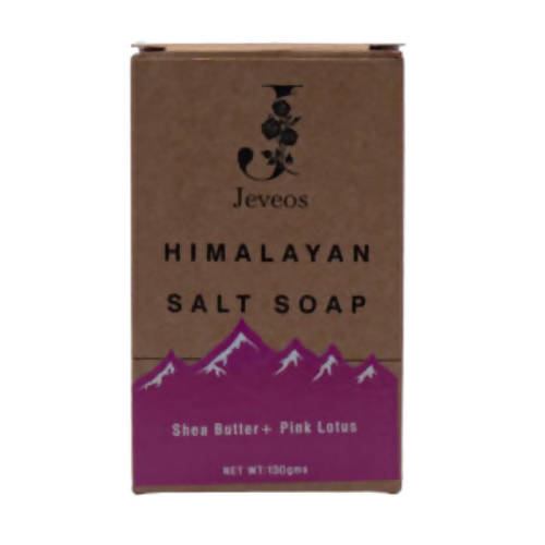 Jeveos Handmade Pink Himalayan Salt Soap | Grocsy