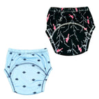Kindermum Cotton Padded Pull Up Training Pants/ Padded Underwear For Kids Rugby Sparrow-Set of 2 Pcs | Grocsy