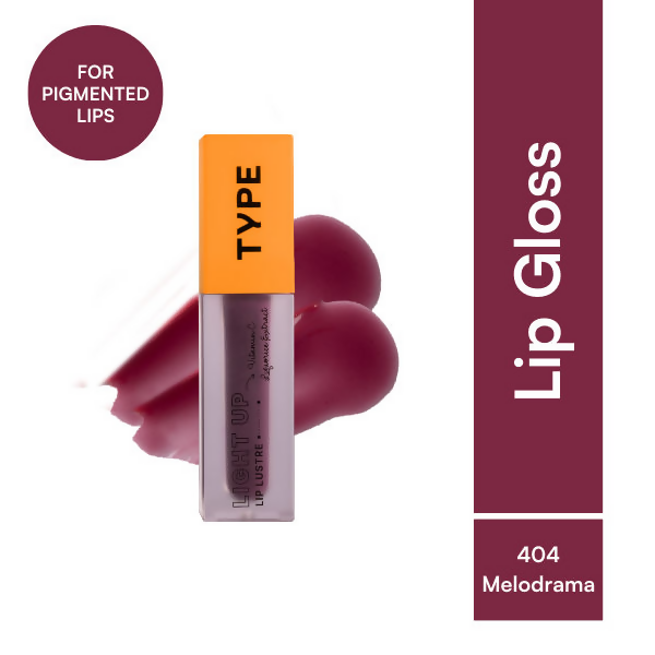 Type Beauty Light Up Lip Luster - Melodrama 404 | Grocsy