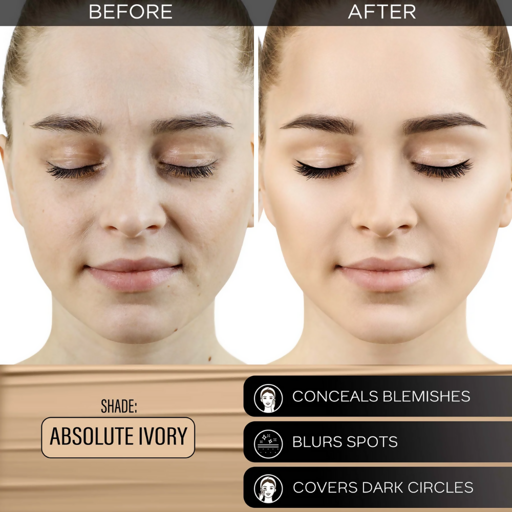 Faces Canada All In One Foundation with SPF 30 - Absolute Ivory 012 | Grocsy