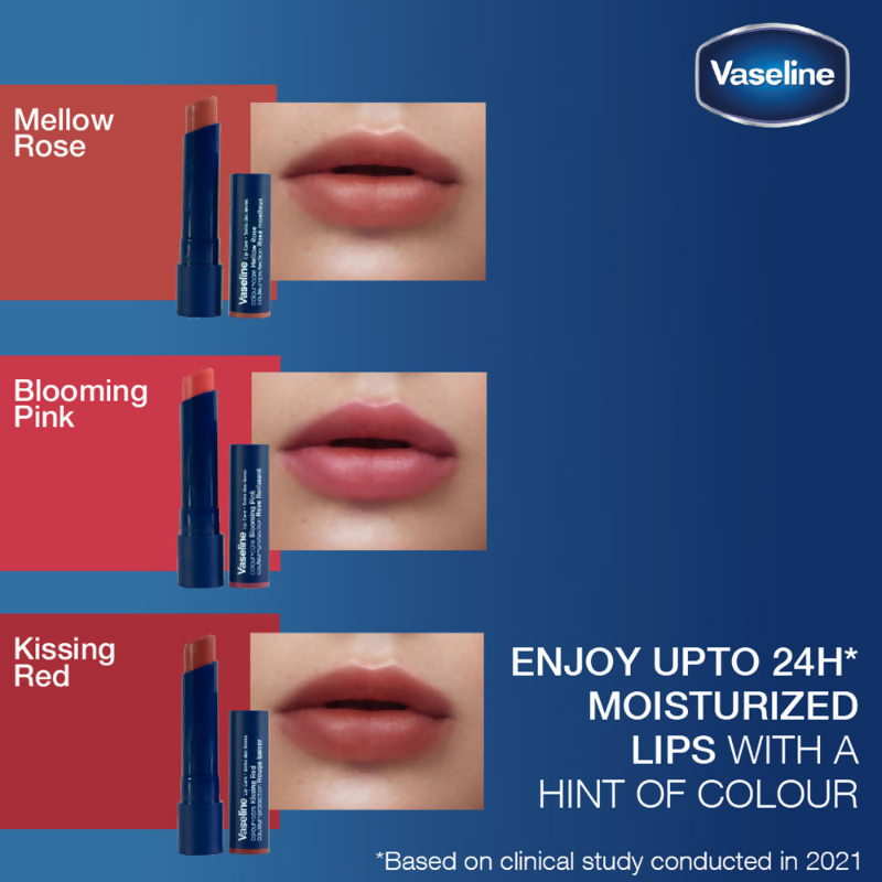 Vaseline Lip Care Colour + Care Tinted Lip Balm Stick - Mellow Rose | Grocsy