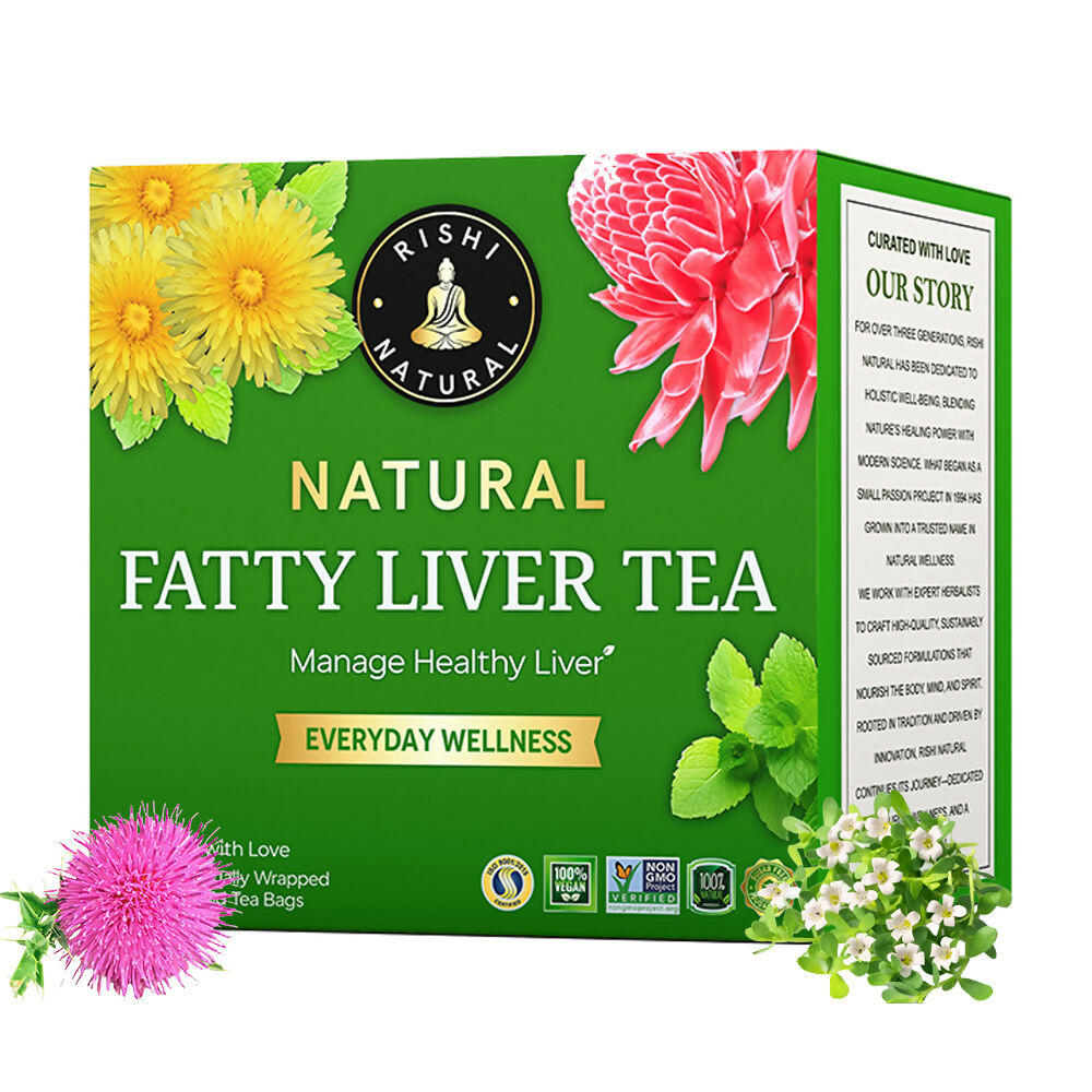 Rishi Natural Fatty Liver Detox Tea | Grocsy