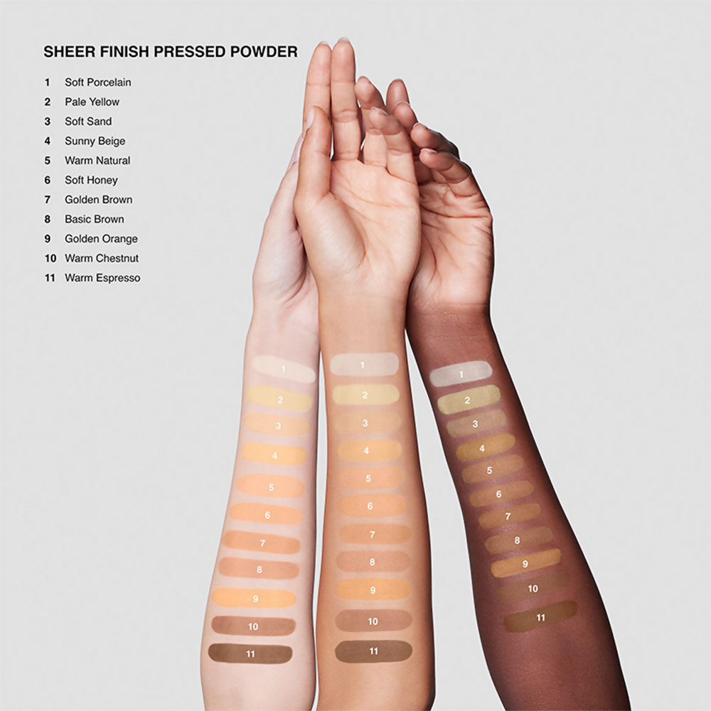 Bobbi Brown Sheer Finish Pressed Powder - Warm Natural | Grocsy
