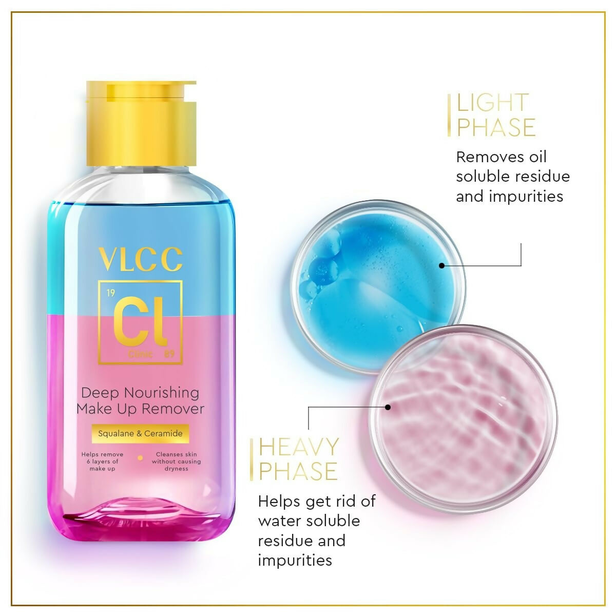 VLCC Clinic Deep Nourishing Make Up Remover | Grocsy