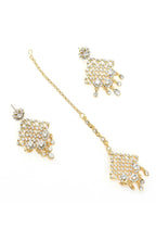 Mominos Fashion Johar Kamal Traditional Rajwadi Design Heavy Golden Colour Necklace Set | Grocsy