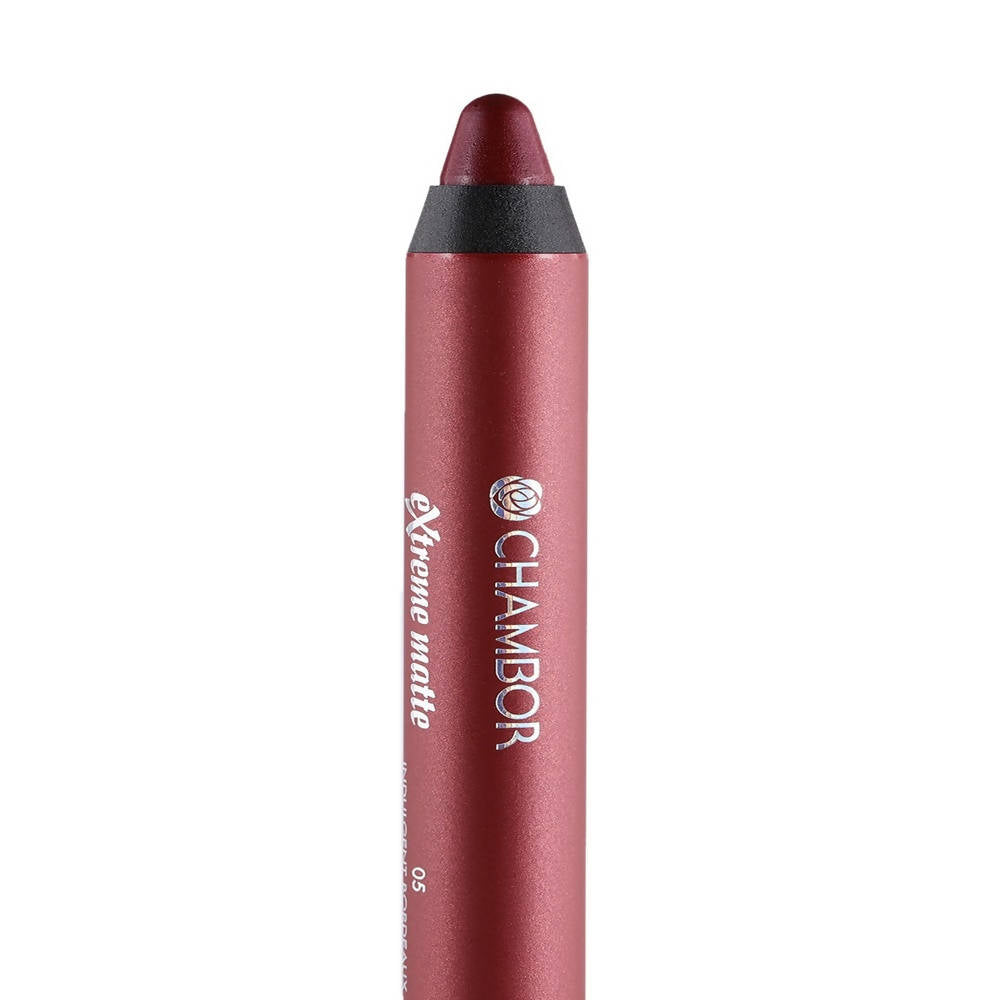 Chambor Indulgent Bordeaux 05 Extreme Matte Long Wear Lip Colour | Grocsy