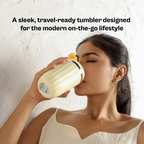 Udyan Tea Stainless Steel Vacuum Insulated Tumbler - Honey Yellow | Grocsy