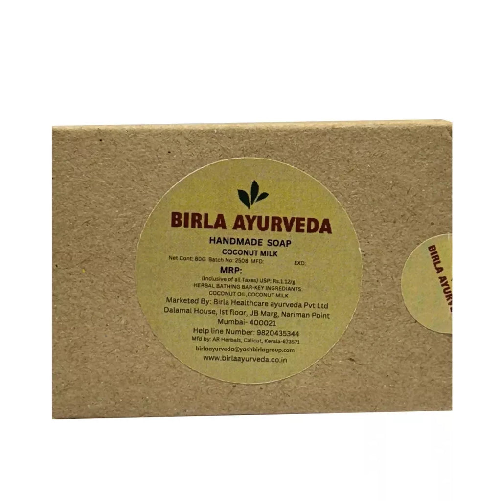 Birla Ayurveda Handmade Coconut Milk Soap | Grocsy