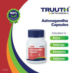 Truuth Ashwagandha 500mg Capsules | Grocsy