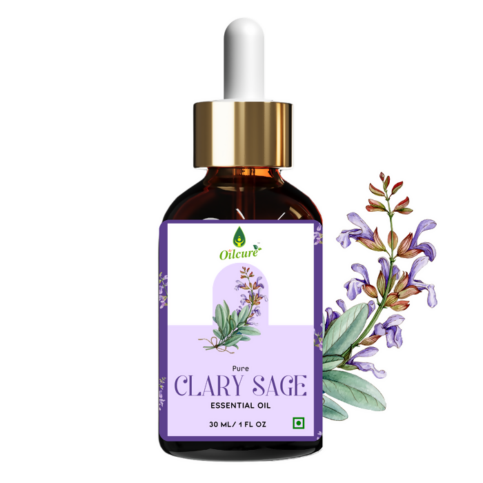 Oilcure Clary Sage Essential Oil | Grocsy