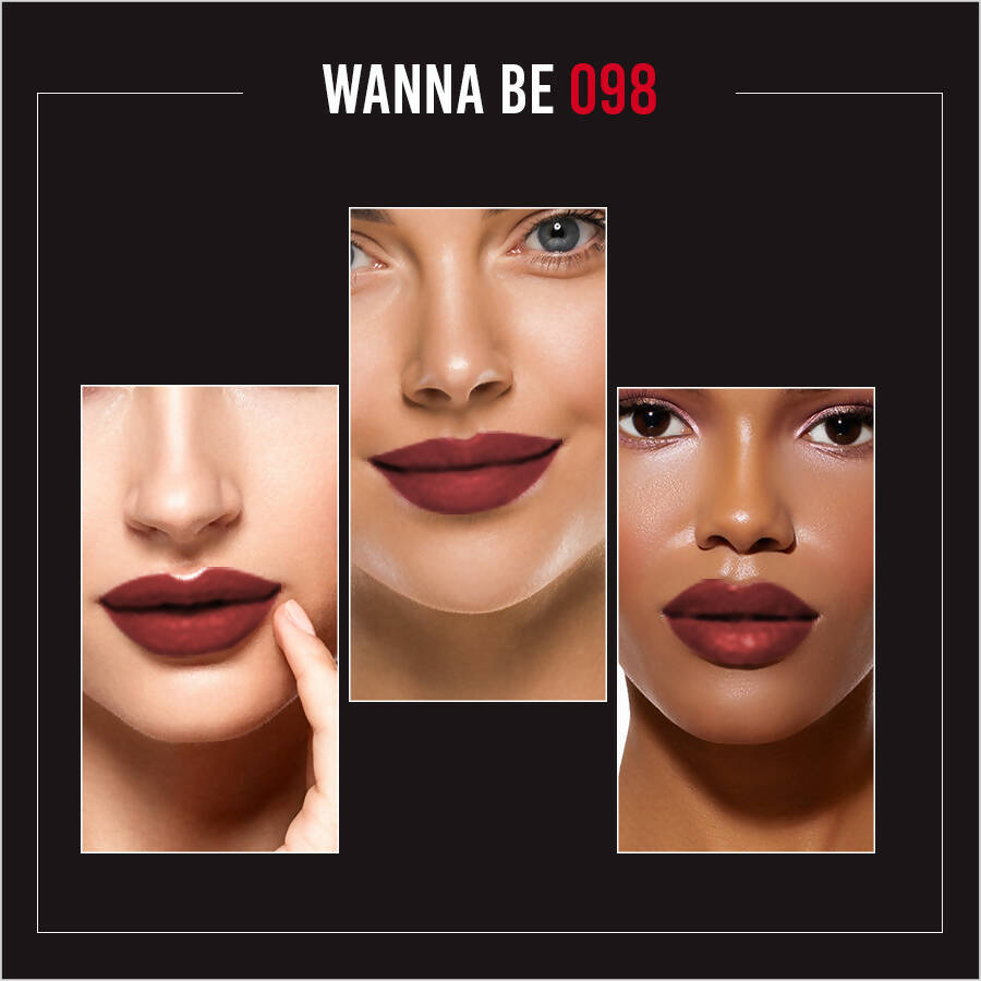 Colorbar Velvet Matte Lipstick Wanna Be-098 | Grocsy