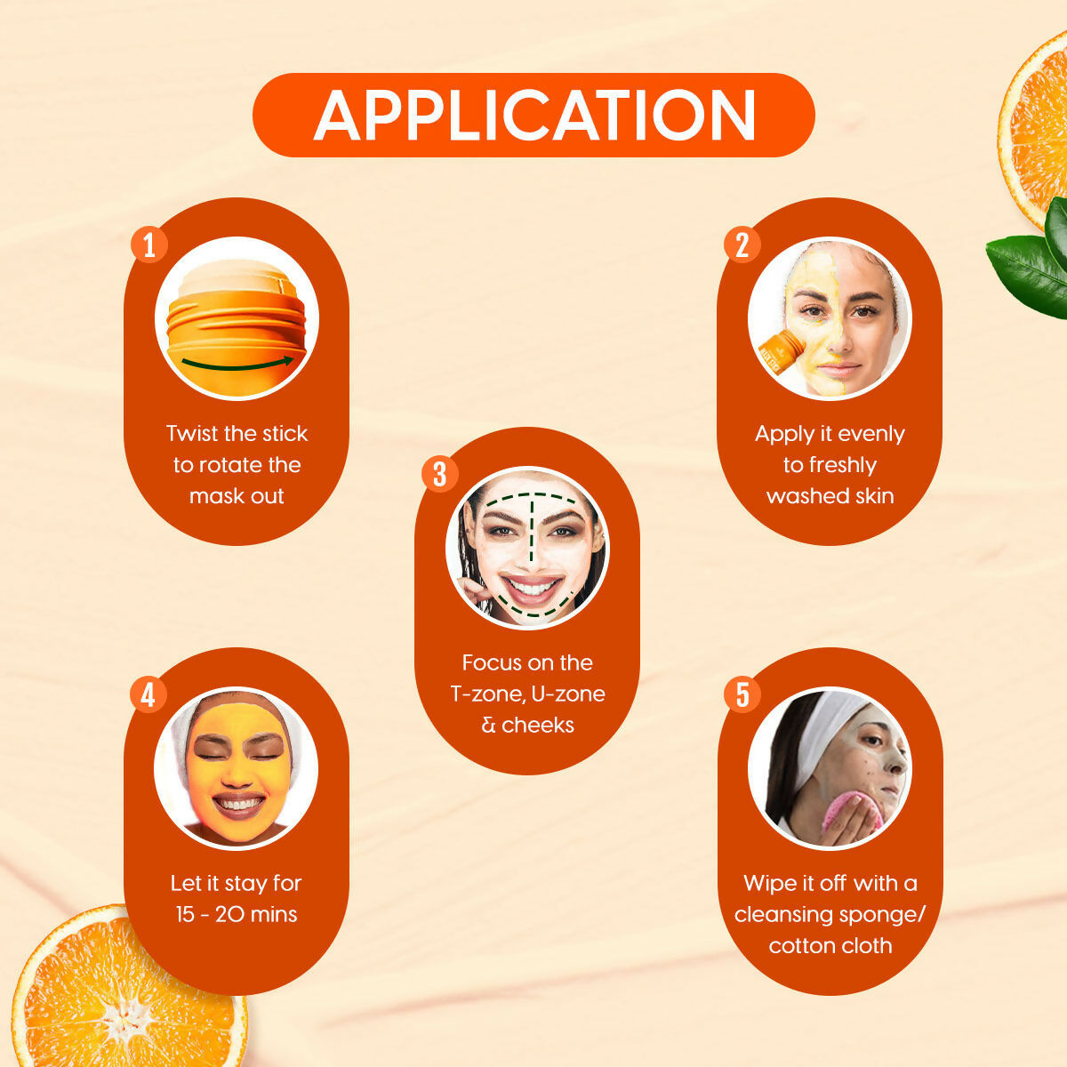 Matra Vitamin C Face Mask Stick Infused With Niacinamide For Anti-Aging, Skin Brightening & Anti-Acne | Grocsy