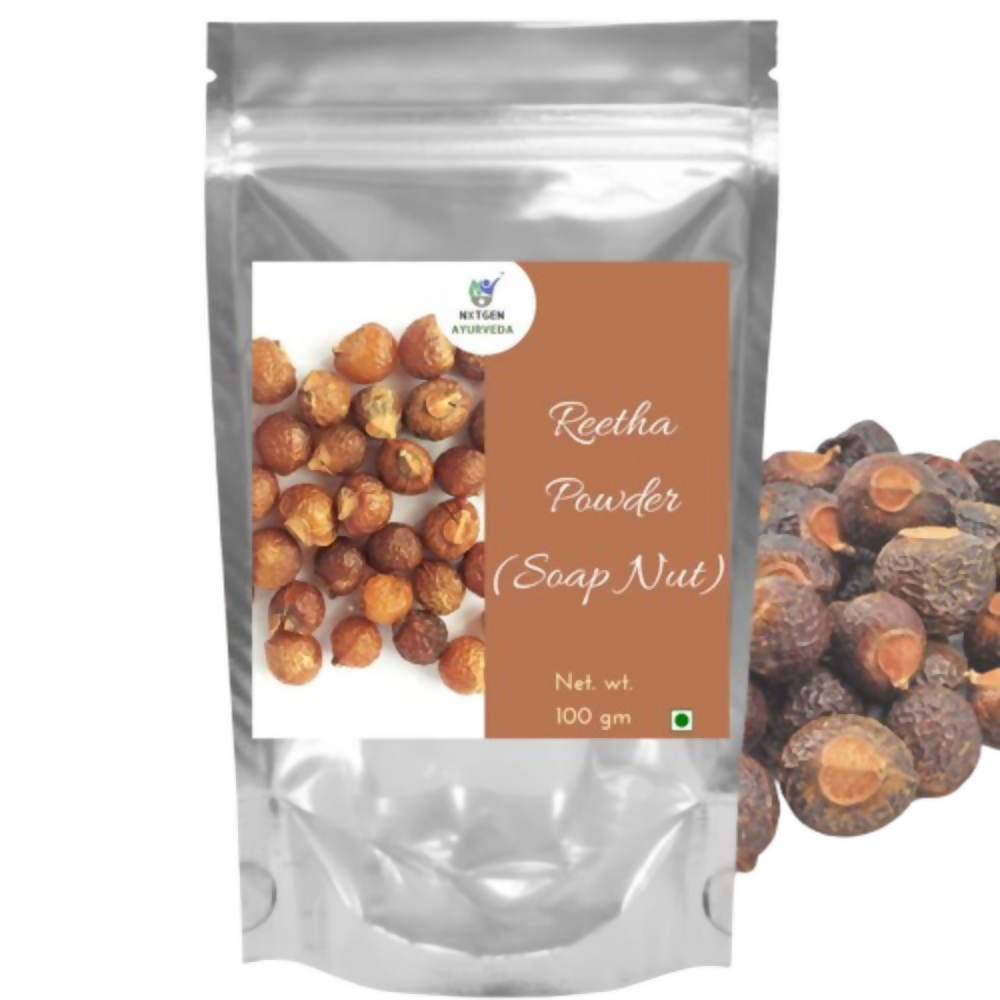 Nxtgen Ayurveda Reetha (Soap Nut) Powder | Grocsy