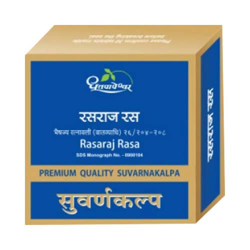 Dhootapapeshwar Rasaraj Rasa Premium Quality Suvarnakalpa Tablets | Grocsy