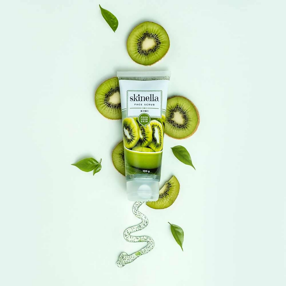 Skinella Kiwi Face Scrub | Grocsy