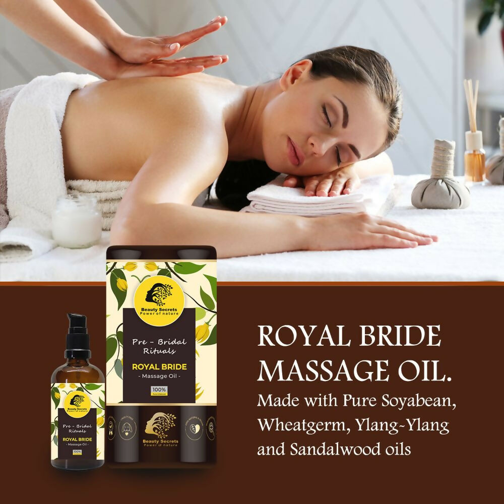 Beauty Secrets Royal Bride Body Massage Oil | Grocsy