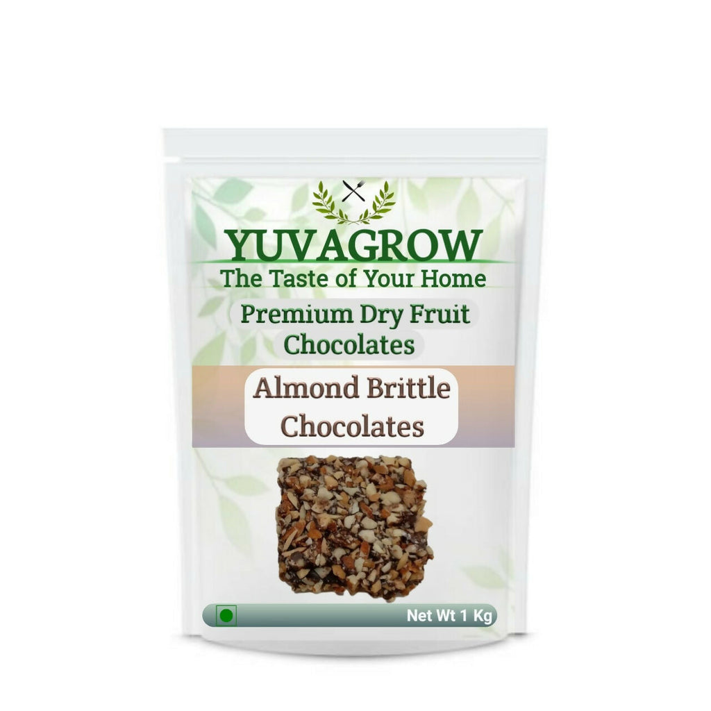 Yuvagrow Almond Brittle Chocolates | Grocsy