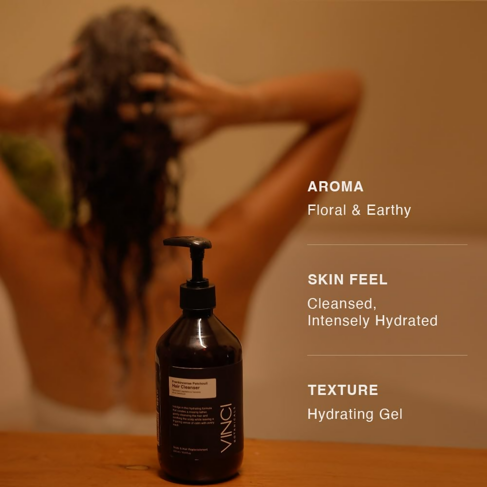 Vinci Botanicals Frankincense Patchouli Hair Cleanser | Grocsy