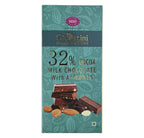 Cocoatini 32% Cocoa Milk Chocolate With Almonds | Grocsy