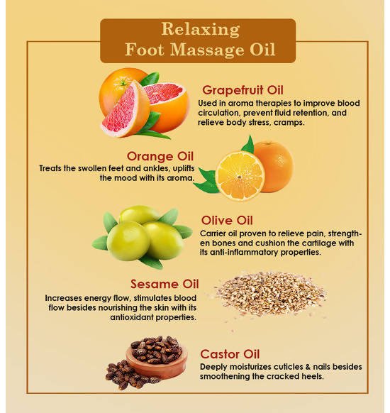 Ancient Living Relaxing Foot Massage Oil | Grocsy
