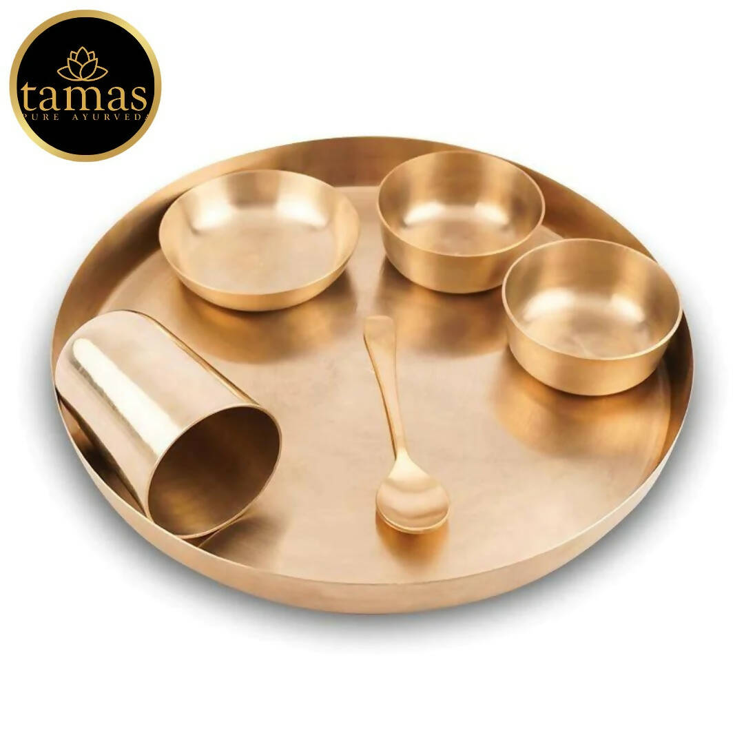 Tamas Bronze Shahi Dinner Set | Grocsy