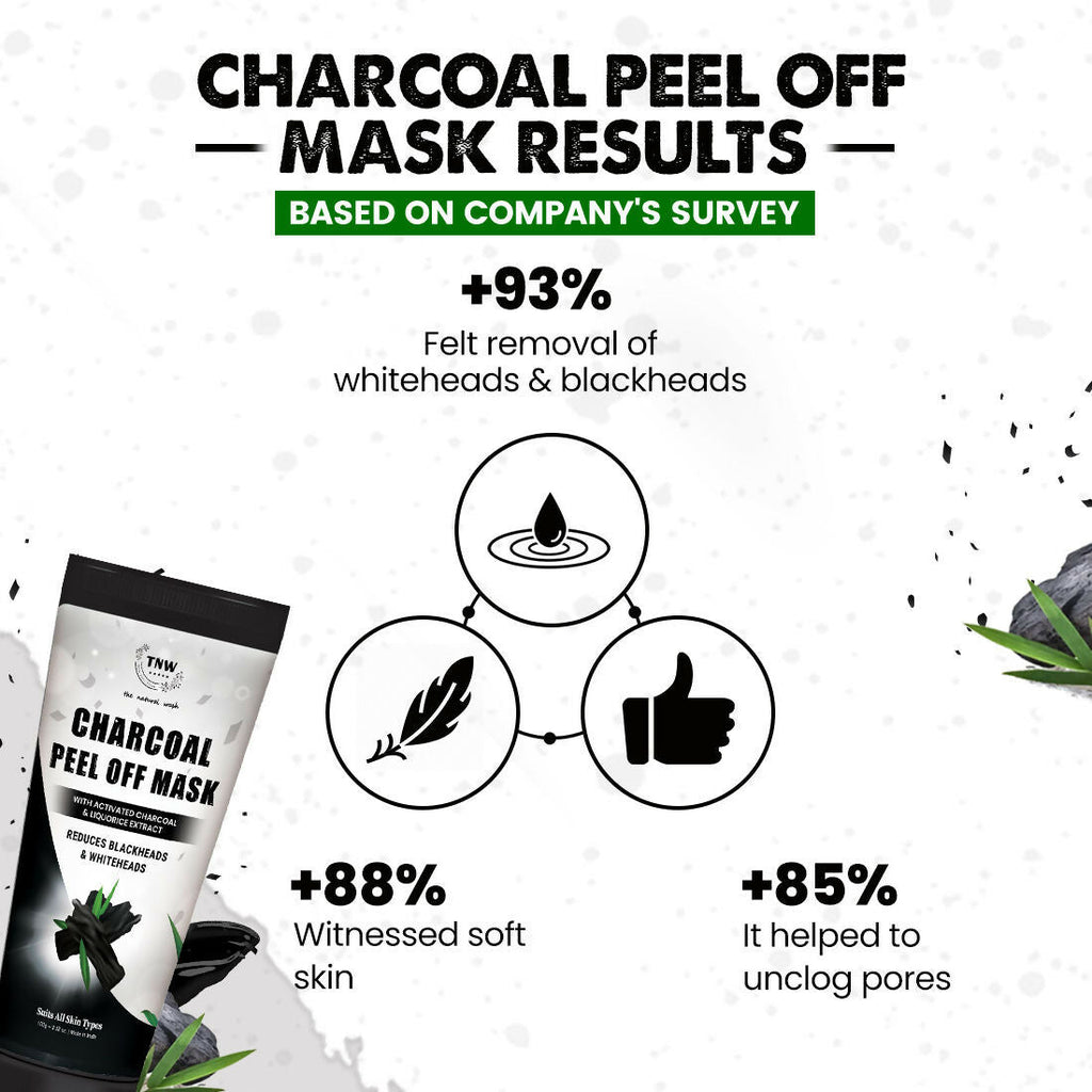The Natural Wash Charcoal Peel Off Face Mask | Grocsy