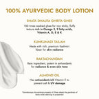 Kapiva Ayurveda Ghee Kumkumadi Body Lotion | Grocsy