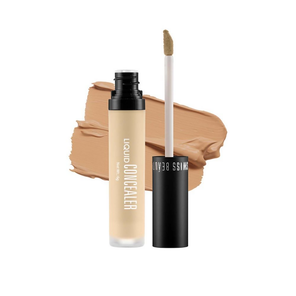 Swiss Beauty Liquid Concealer - 04 Medium Beige | Grocsy