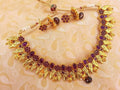 Kemp Peacock Purple Necklace Set | Grocsy