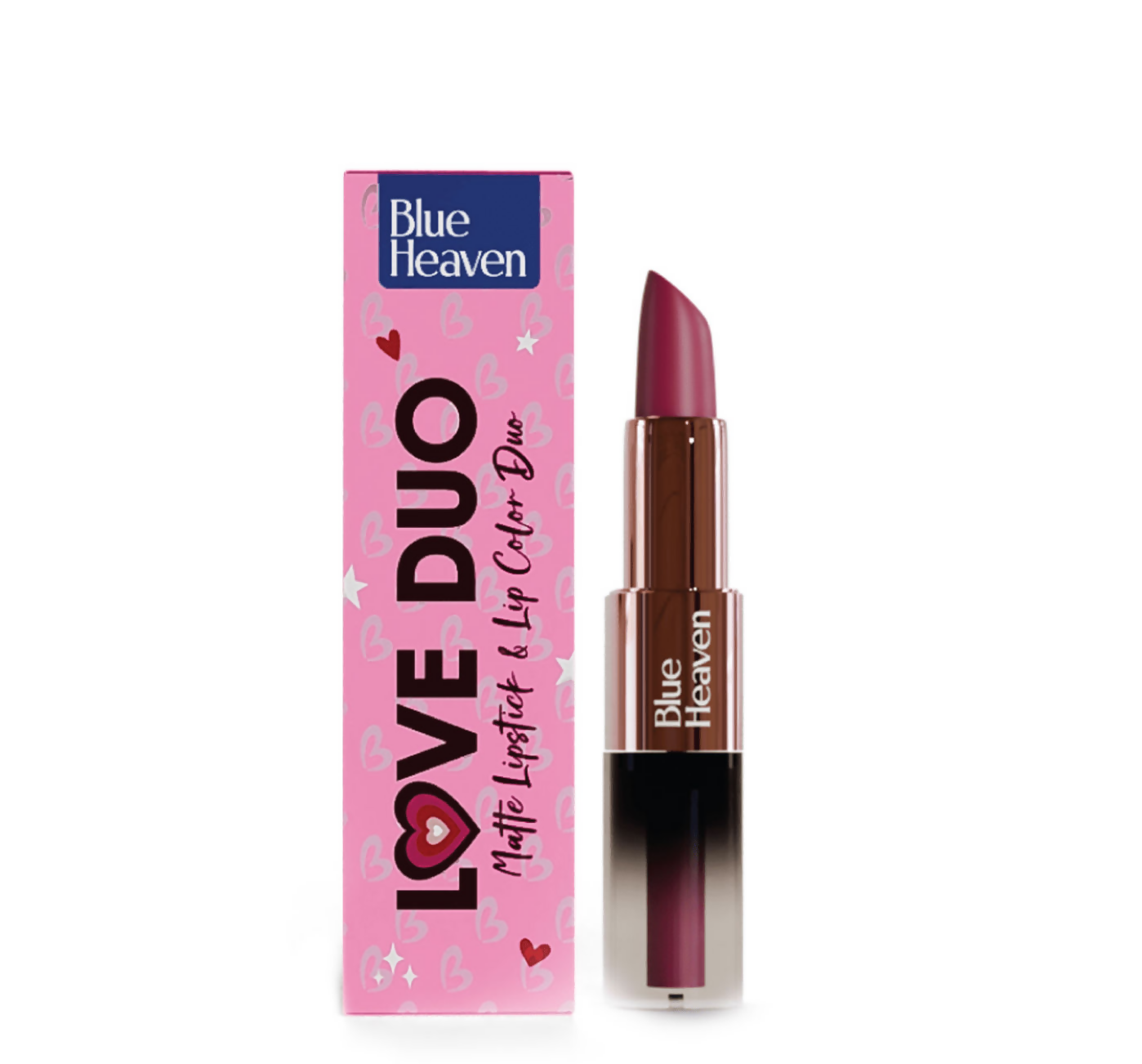 Blue Heaven Love Duo 2 In 1 Dual Sided Lipstick - 03 | Grocsy