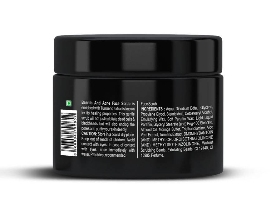 Beardo Acne Control Face Scrub | Grocsy