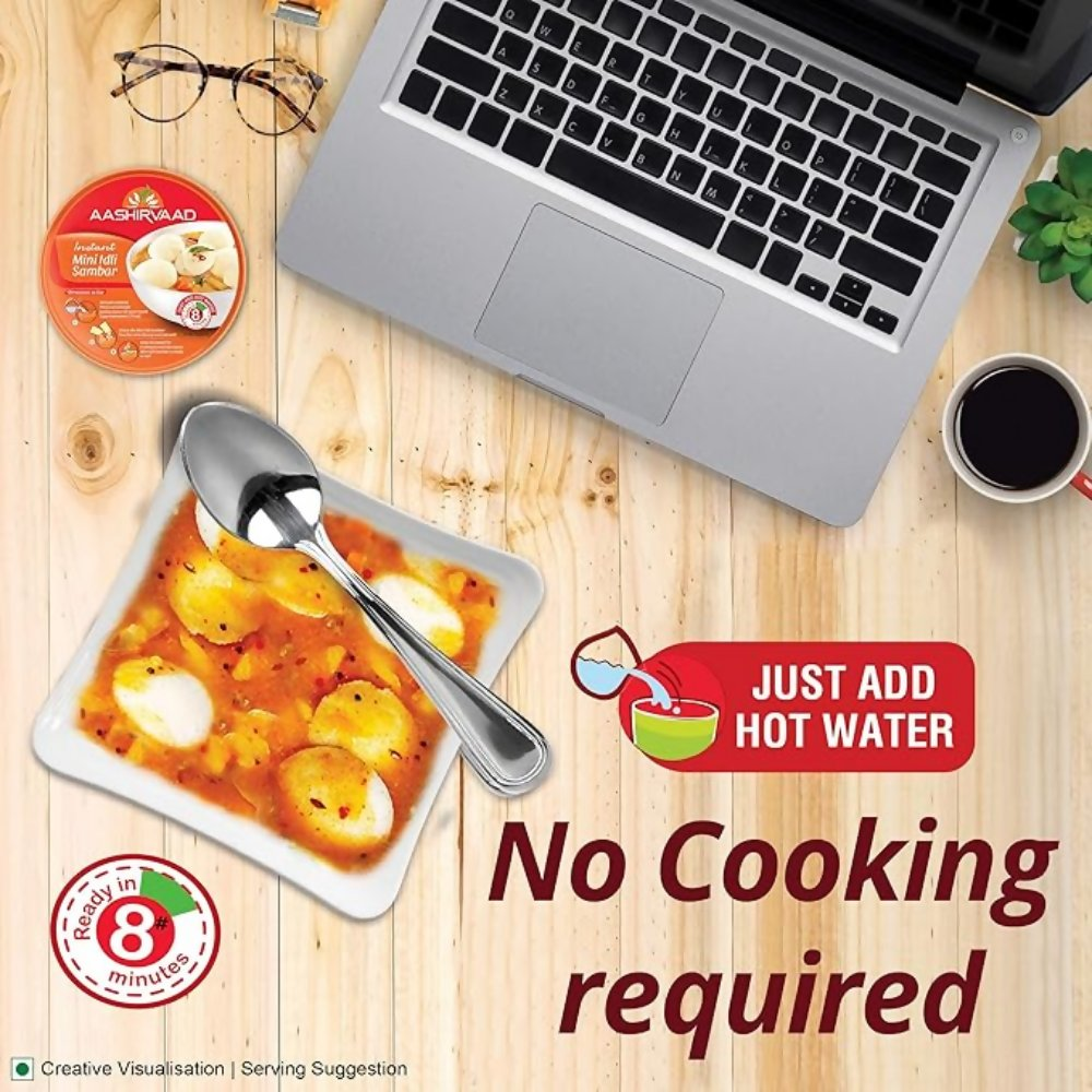 Aashirvaad Instant Mini Idli Sambhar | Grocsy