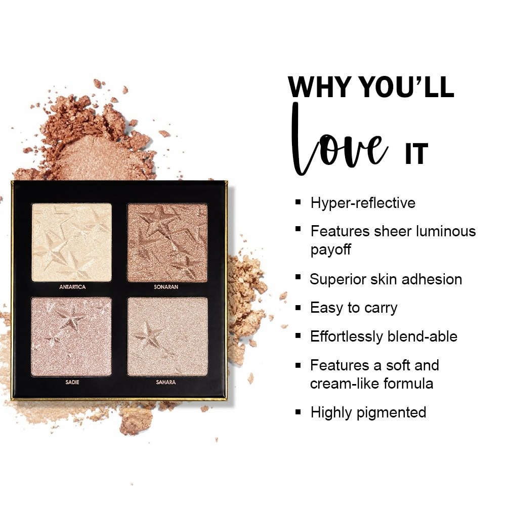 Daily Life Forever52 Desert Glow 4 Color Highlighter Palette - DGH002 | Grocsy