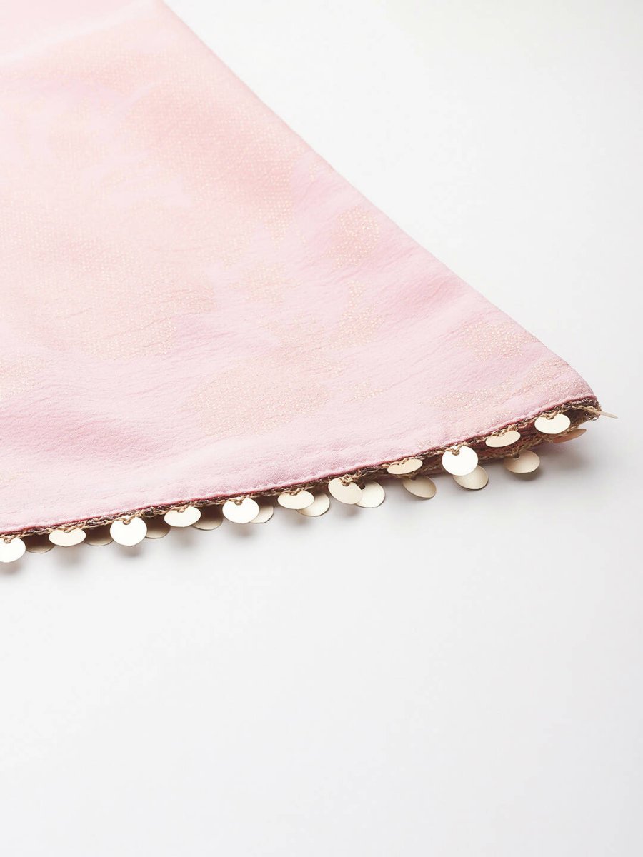 Ahalyaa Women's Traditional Wear Co-ods - Pink | Grocsy