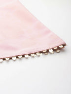 Ahalyaa Women's Traditional Wear Co-ods - Pink | Grocsy