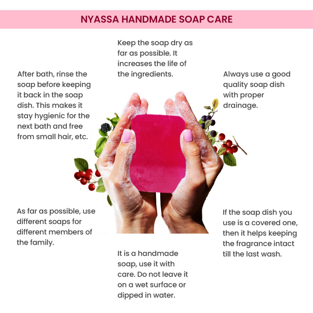 Nyassa Berries & Magnolia Luxurious Handmade Soap | Grocsy