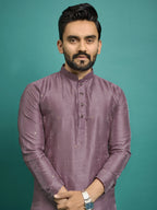 Mens Onion Color Kurta Pajama for Party Wear by Infinity Export | Grocsy