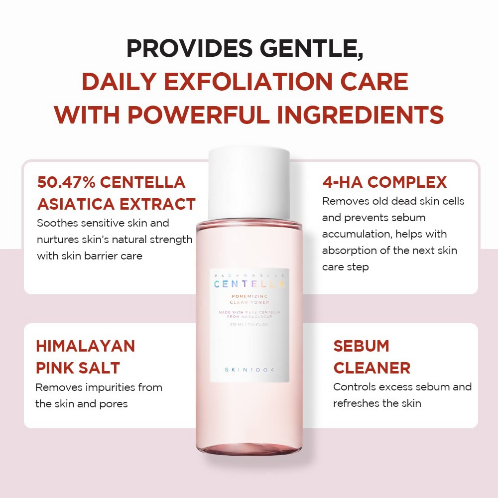 SKIN1004 Madagascar Centella Poremizing Clear Toner | Grocsy