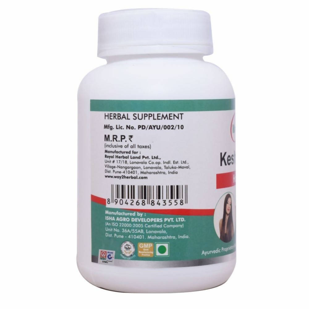 Way2herbal Kesho Vedic Hair Care Tablets | Grocsy