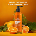 Botanic Hearth Mandarin Orange & Honey Body Wash with Lemon Peel Extract For a Radiant Glow | Grocsy