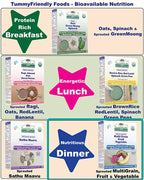 TummyFriendly Foods Organic Sprouted MultiGrain Fruit Vegetable Porridge Mix | Grocsy